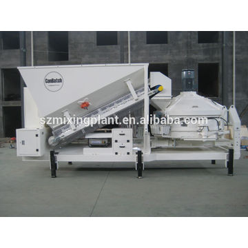 MC1200 Mobile Mini Concrete Batching Plant 10m3/h